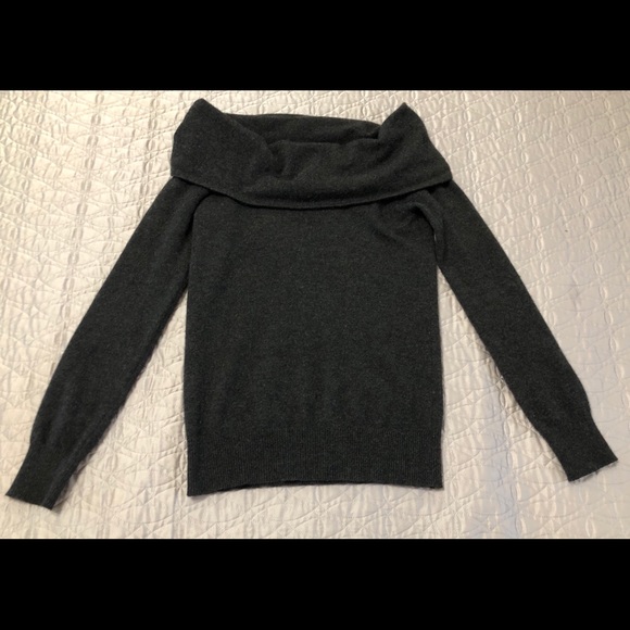 BCBGMaxAzria Sweaters - Cashmere off the shoulder sweater